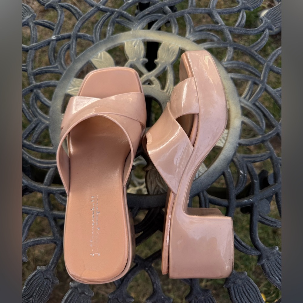 Jeffery Campbell Platform Criss Cross Sandals